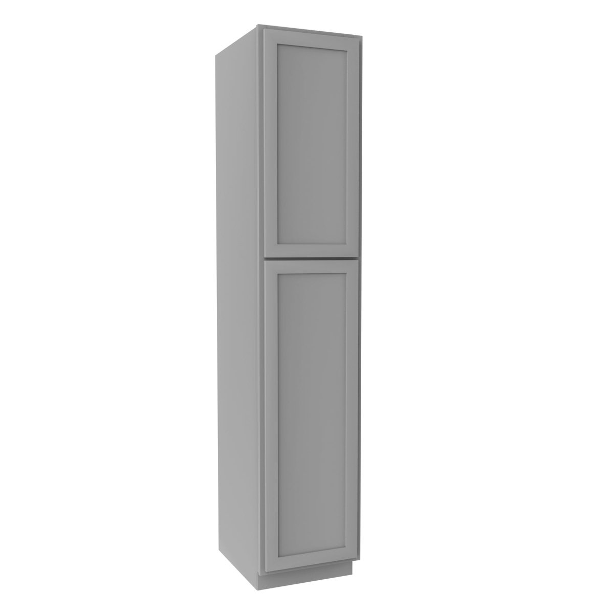 Elegant Dove - Utility Cabinet | 18"W x 90"H x 24"D - BUILDMYPLACE