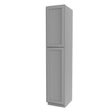 Elegant Dove - Utility Cabinet | 18"W x 90"H x 24"D - BUILDMYPLACE