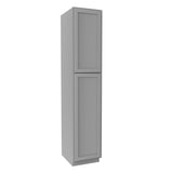 Elegant Dove - Utility Cabinet | 18"W x 90"H x 24"D - BUILDMYPLACE