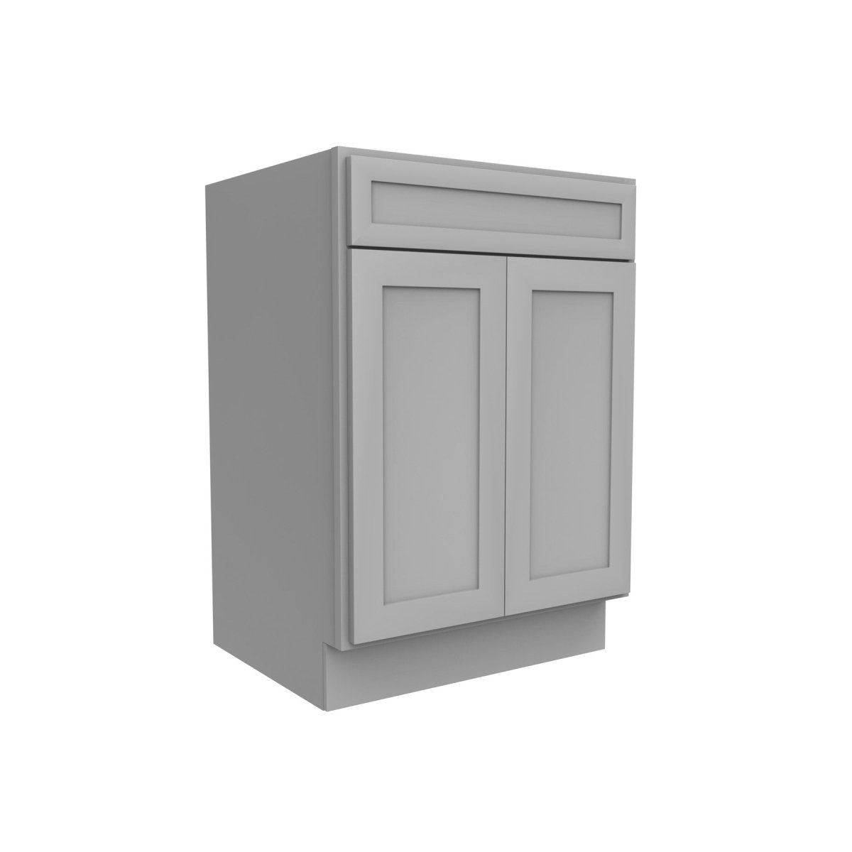 Elegant Dove - Vanity Sink Base Cabinet | 24"W x 34.5"H x 21"D - BUILDMYPLACE