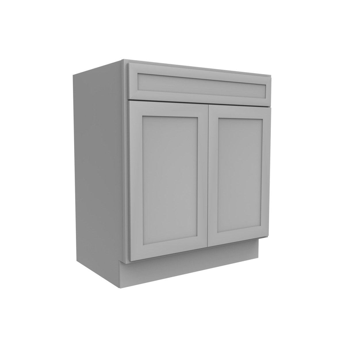 Elegant Dove - Vanity Sink Base Cabinet | 30"W x 34.5"H x 21"D - BUILDMYPLACE