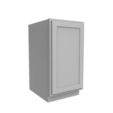 Elegant Dove - Waste Basket Cabinet Full Height | 21"W x 34.5"H x 24"D - BUILDMYPLACE