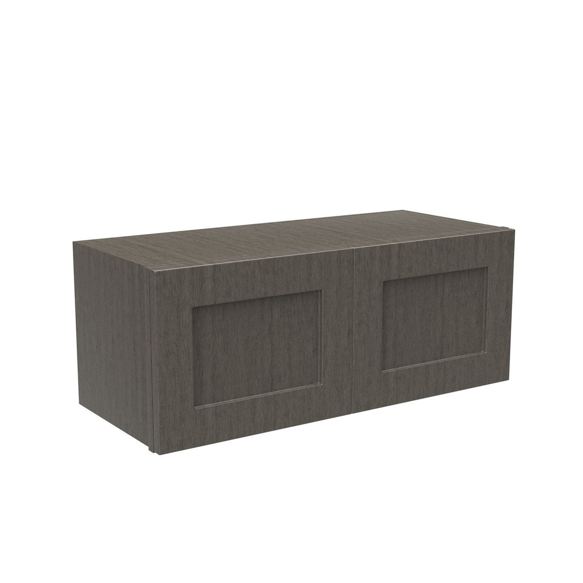 Elegant Smoky Grey - 24" Deep Wall Cabinet | 30"W x 12"H x 24"D - BUILDMYPLACE