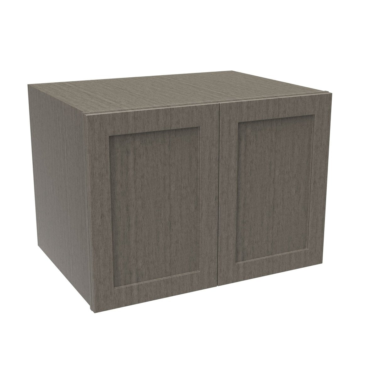 Elegant Smoky Grey - 24" Deep Wall Cabinet | 33"W x 24"H x 24"D - BUILDMYPLACE