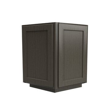 Elegant Smoky Grey - Base End Cabinet | 24