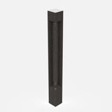 Elegant Smoky Grey - Corner Post - Fluted| 3"W x 34.5"H x 3"D - BUILDMYPLACE