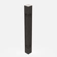Elegant Smoky Grey - Corner Post - Square| 3"W x 34.5"H x 3"D - BUILDMYPLACE