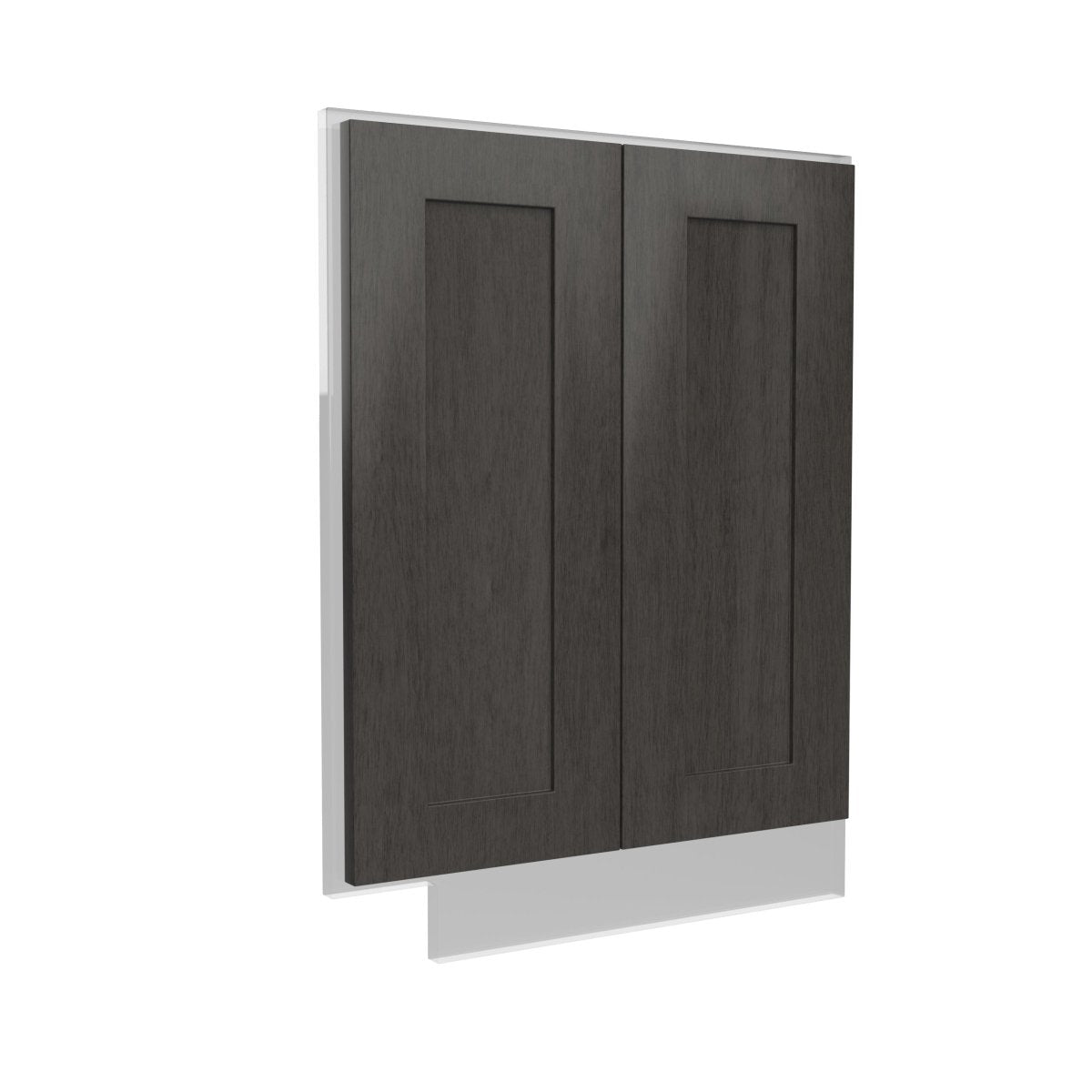 Elegant Smoky Grey - Decorative End | 0.25"W x 30"H x 23.25"D - BUILDMYPLACE