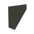 Elegant Smoky Grey - Desk Drawer Support | 0.5"W x 28.5"H x 24"D - BUILDMYPLACE