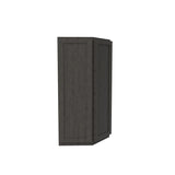 Elegant Smoky Grey - Double Door Wall End Cabinet | 12"W x 30"H x 12"D - BUILDMYPLACE