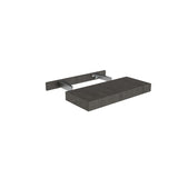 Elegant Smoky Grey - Floating Shelf | 24"W x 2.5"H x 10"D - BUILDMYPLACE