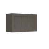 Elegant Smoky Grey - Horizontal Wall Cabinet | 30"W x 18"H x 12"D - BUILDMYPLACE