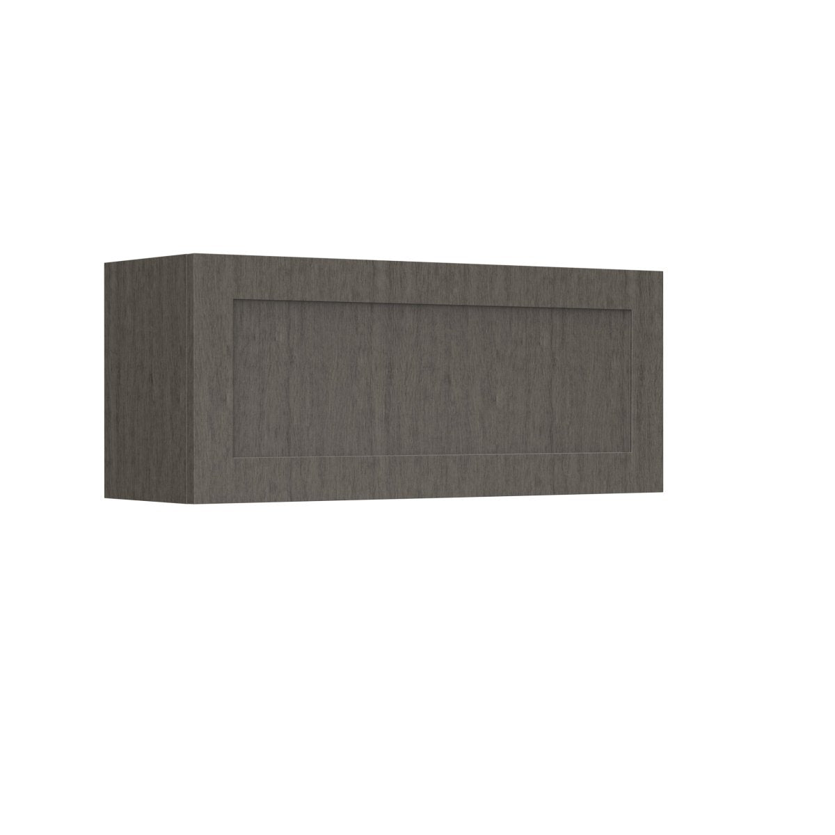 Elegant Smoky Grey - Horizontal Wall Cabinet | 36"W x 15"H x 12"D - BUILDMYPLACE