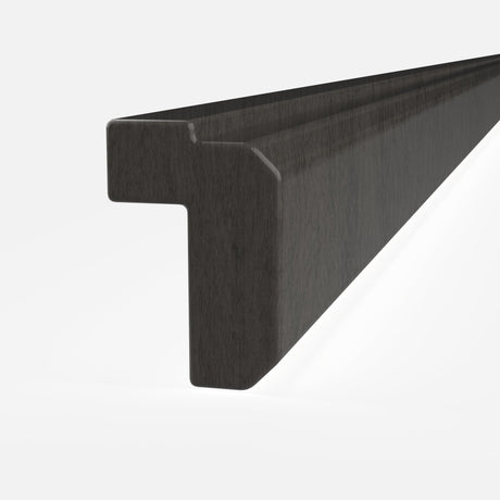 Elegant Smoky Grey - Light Rail Molding LTRMS | 96"W x 2.25"H x 1.5"D - BUILDMYPLACE
