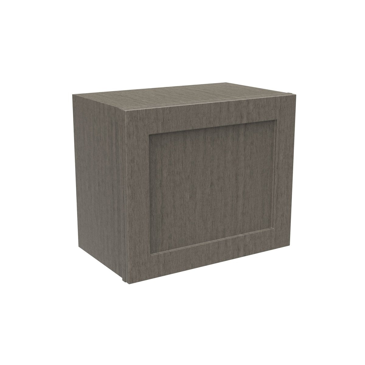 Elegant Smoky Grey - Single Door Wall Cabinet | 12"W x 15"H x 12"D - BUILDMYPLACE