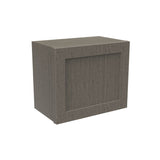 Elegant Smoky Grey - Single Door Wall Cabinet | 15"W x 15"H x 12"D - BUILDMYPLACE