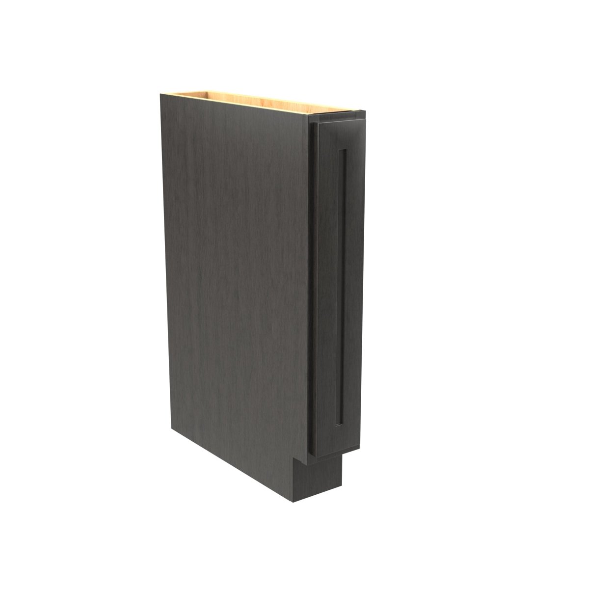 Elegant Smoky Grey - Spice Base Cabinet | 6"W x 34.5"H x 24"D - BUILDMYPLACE