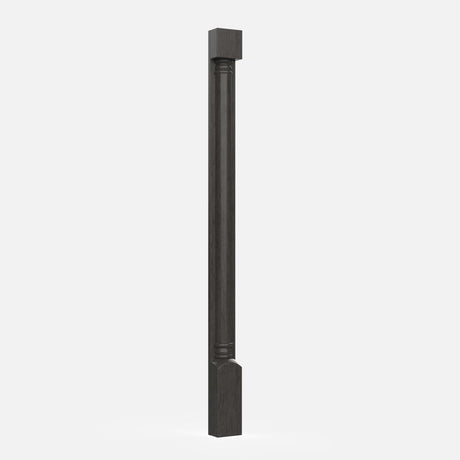 Elegant Smoky Grey - Spindle - Plain | 2.5"W x 42"H x 0.5"D - BUILDMYPLACE