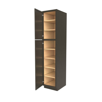 Elegant Smoky Grey - Utility Cabinet | 18