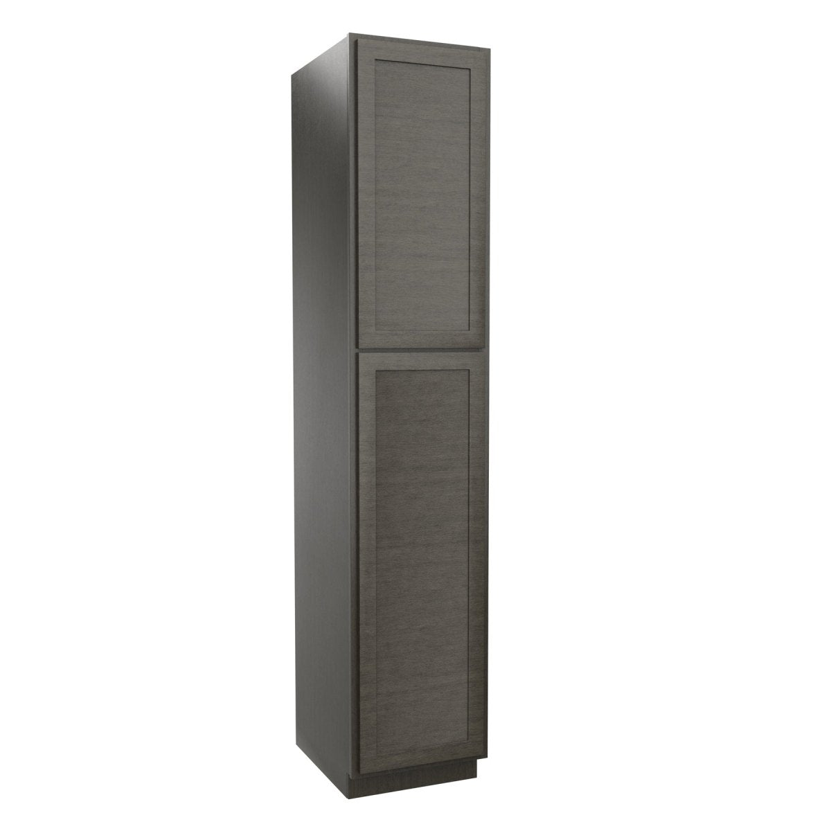 Elegant Smoky Grey - Utility Cabinet | 18"W x 90"H x 24"D - BUILDMYPLACE