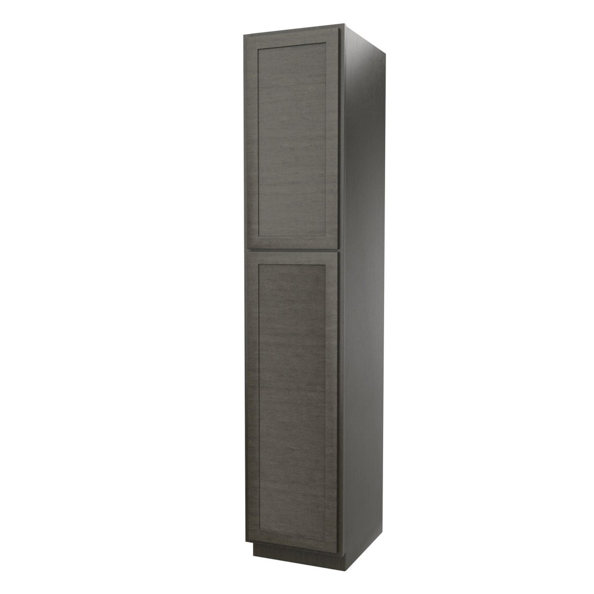 Elegant Smoky Grey - Utility Cabinet | 18"W x 90"H x 24"D - BUILDMYPLACE