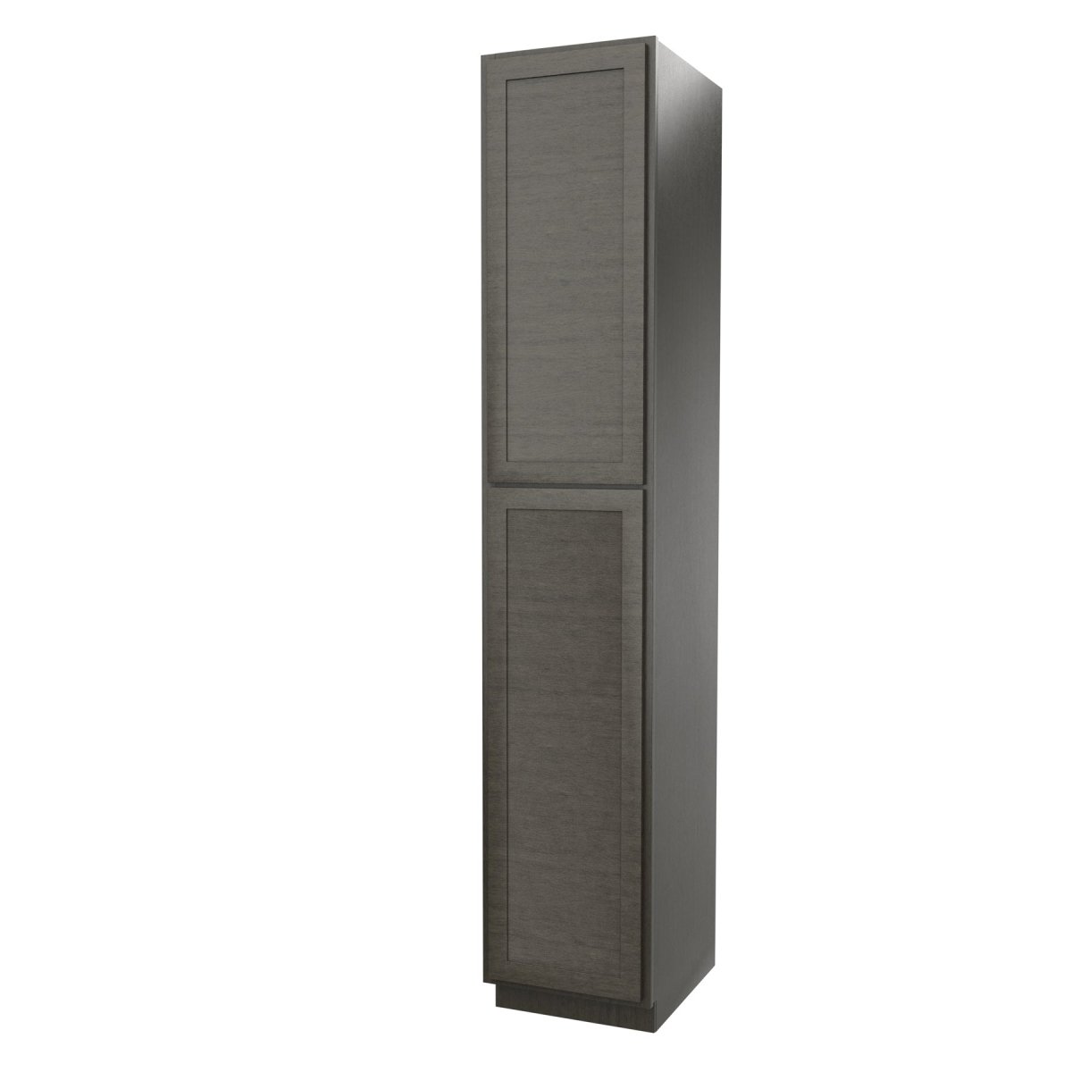 Elegant Smoky Grey - Utility Cabinet | 18"W x 96"H x 24"D - BUILDMYPLACE