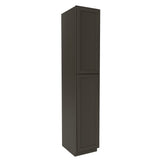 Elegant Smoky Grey - Utility Cabinet | 18"W x 96"H x 24"D - BUILDMYPLACE