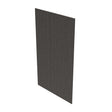 Elegant Smoky Grey - Vanity End Skin | 0.25"W x 34.5"H x 20.25"D - BUILDMYPLACE