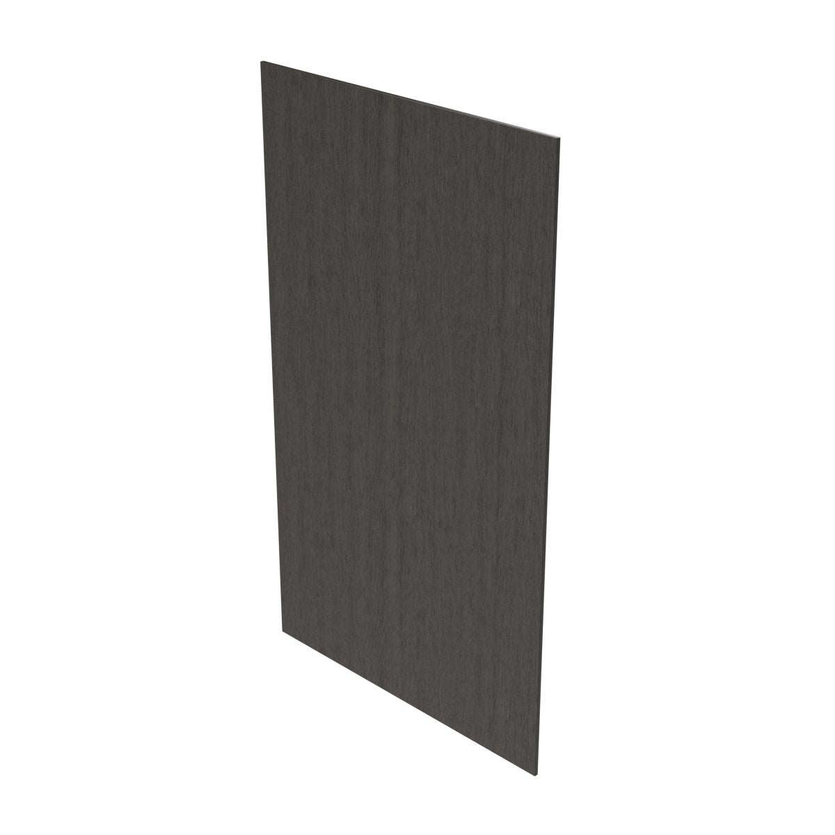Elegant Smoky Grey - Vanity End Skin | 0.25"W x 34.5"H x 20.25"D - BUILDMYPLACE