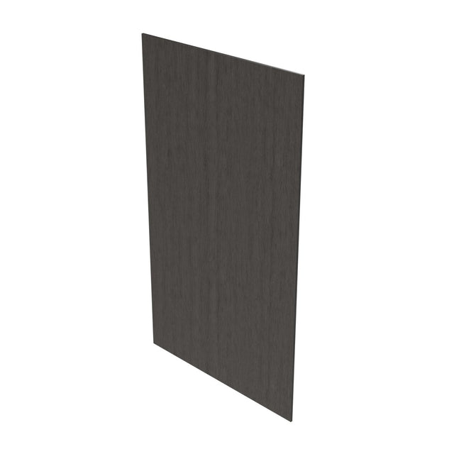 Elegant Smoky Grey - Vanity End Skin | 0.25"W x 34.5"H x 20.25"D - BUILDMYPLACE