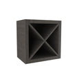 Elegant Smoky Grey - Wine Rack Cabinet | 18"W x 18"H x 12"D - BUILDMYPLACE