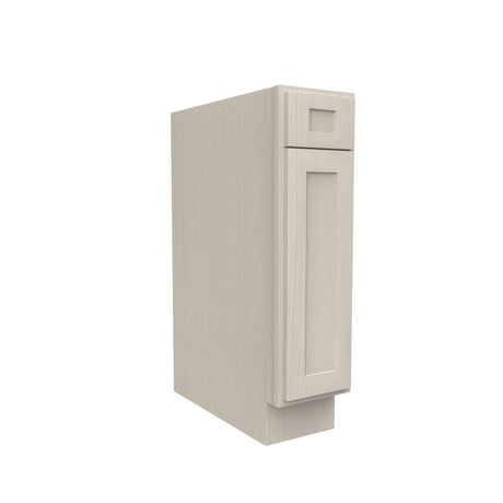 Elegant Stone Single Door & Drawer Base Cabinet | 9"W x 34.5"H x 24"D - BUILDMYPLACE