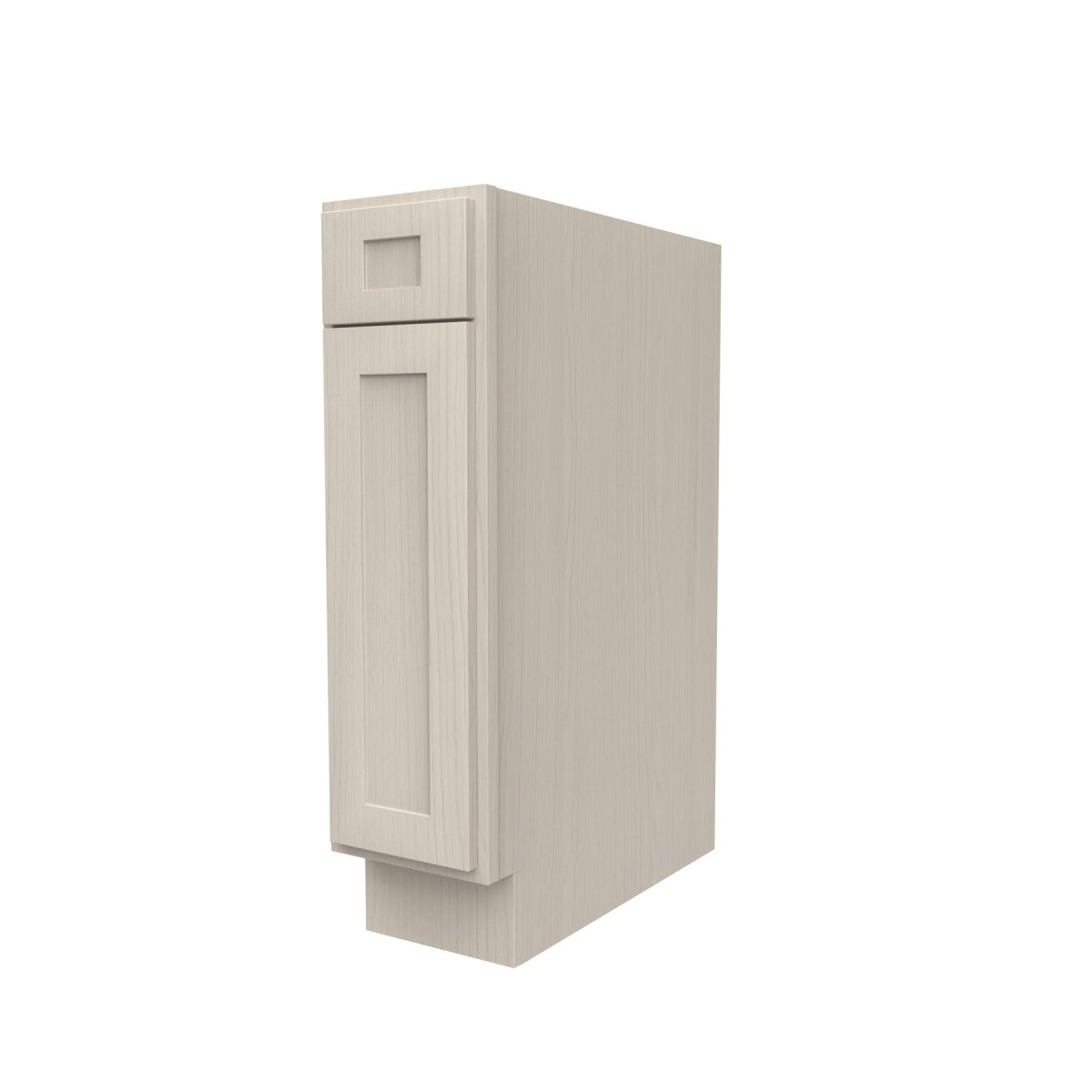 Elegant Stone Single Door & Drawer Base Cabinet | 9"W x 34.5"H x 24"D - BUILDMYPLACE