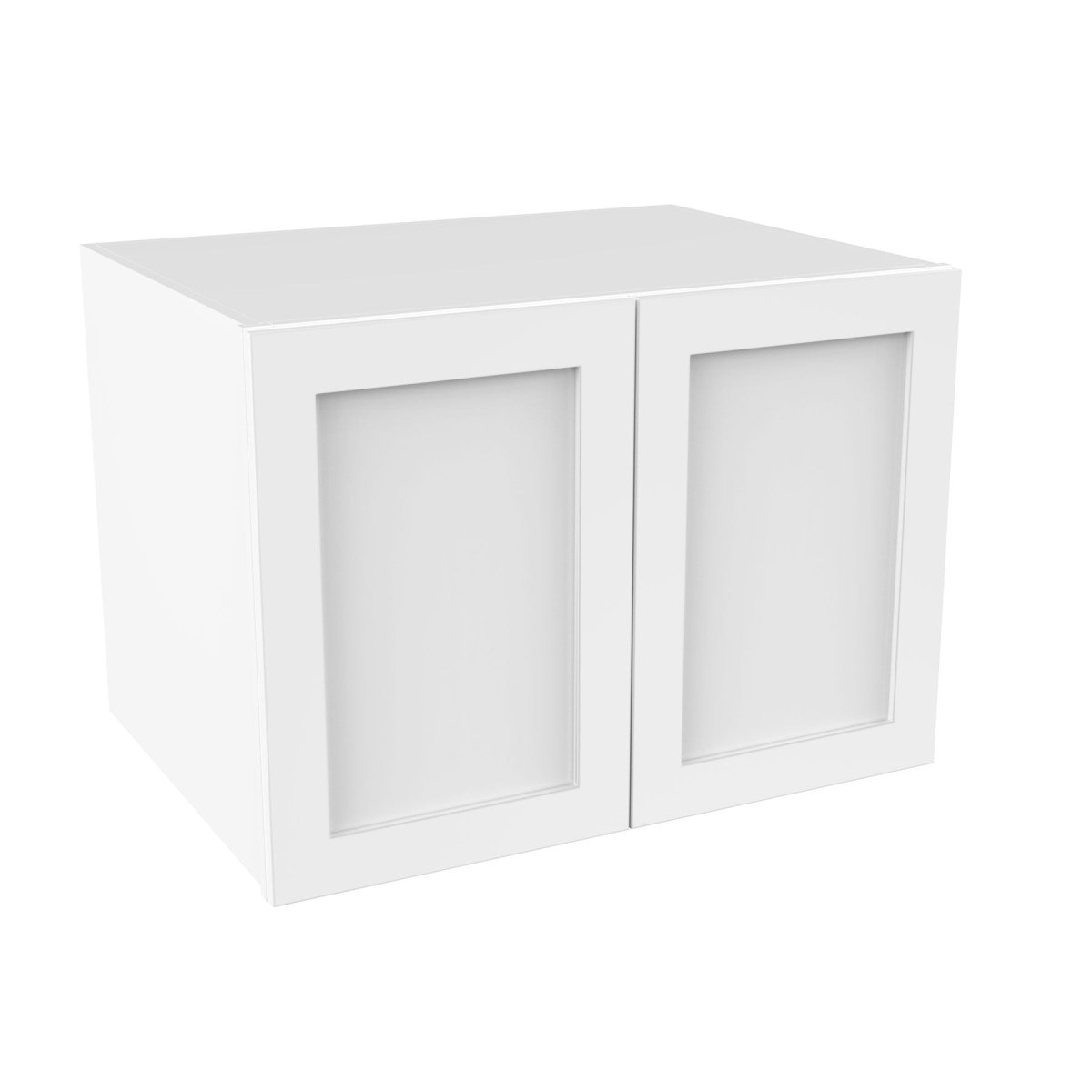 Elegant White - 24" Deep Wall Cabinet | 33"W x 24"H x 24"D - BUILDMYPLACE