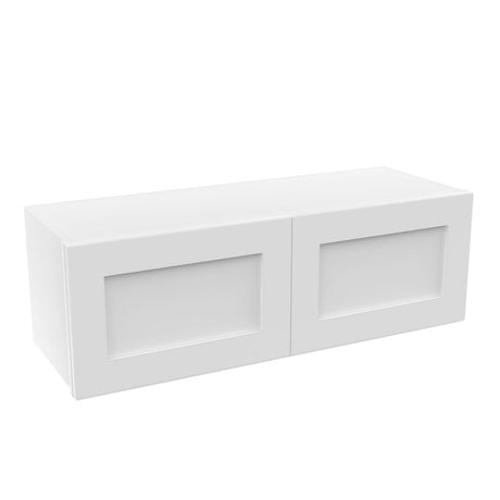 Elegant White - 24" Deep Wall Cabinet | 36"W x 12"H x 24"D - BUILDMYPLACE