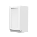 Elegant White - Angle Base End Cabinet | 24"W x 34.5"H x 12"D - BUILDMYPLACE