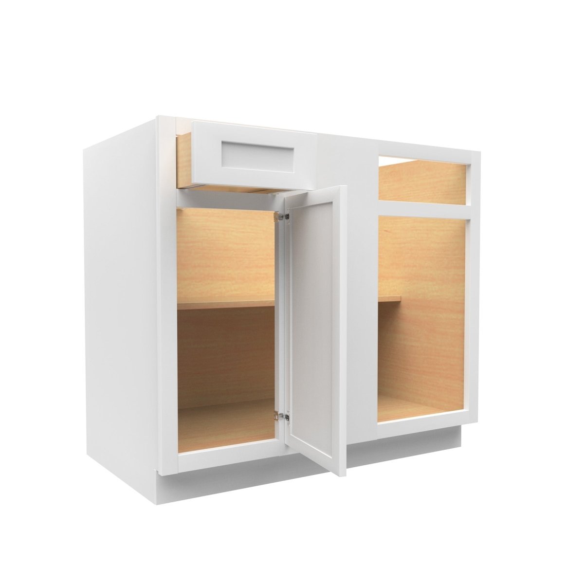 Elegant White - Blind Base Cabinet | 33" W x 34.5"H x 24"D - BUILDMYPLACE