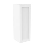 Elegant White - Double Door Wall End Cabinet | 12"W x 36"H x 12"D - BUILDMYPLACE