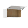 Elegant White - Horizontal Wall Cabinet | 30"W x 15"H x 12"D - BUILDMYPLACE