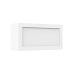 Elegant White - Horizontal Wall Cabinet | 36"W x 18"H x 12"D - BUILDMYPLACE