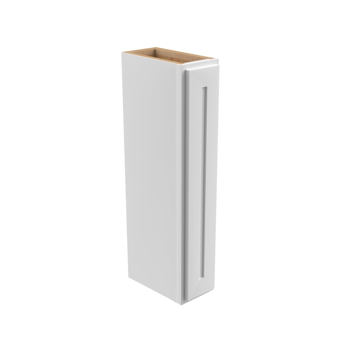 Elegant White - Wall Spice Cabinet | 6"W x 36"H x 12"D - BUILDMYPLACE