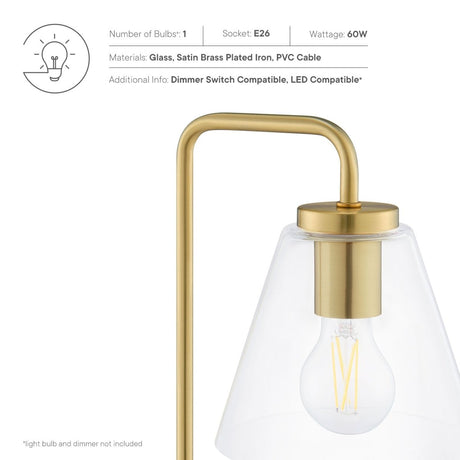 Element Glass Table Lamp - BUILDMYPLACE