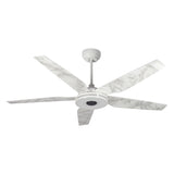 ELIRA 56 inch 5 - Blade Smart Ceiling Fan with LED Light & Remote - LEDMyPlace