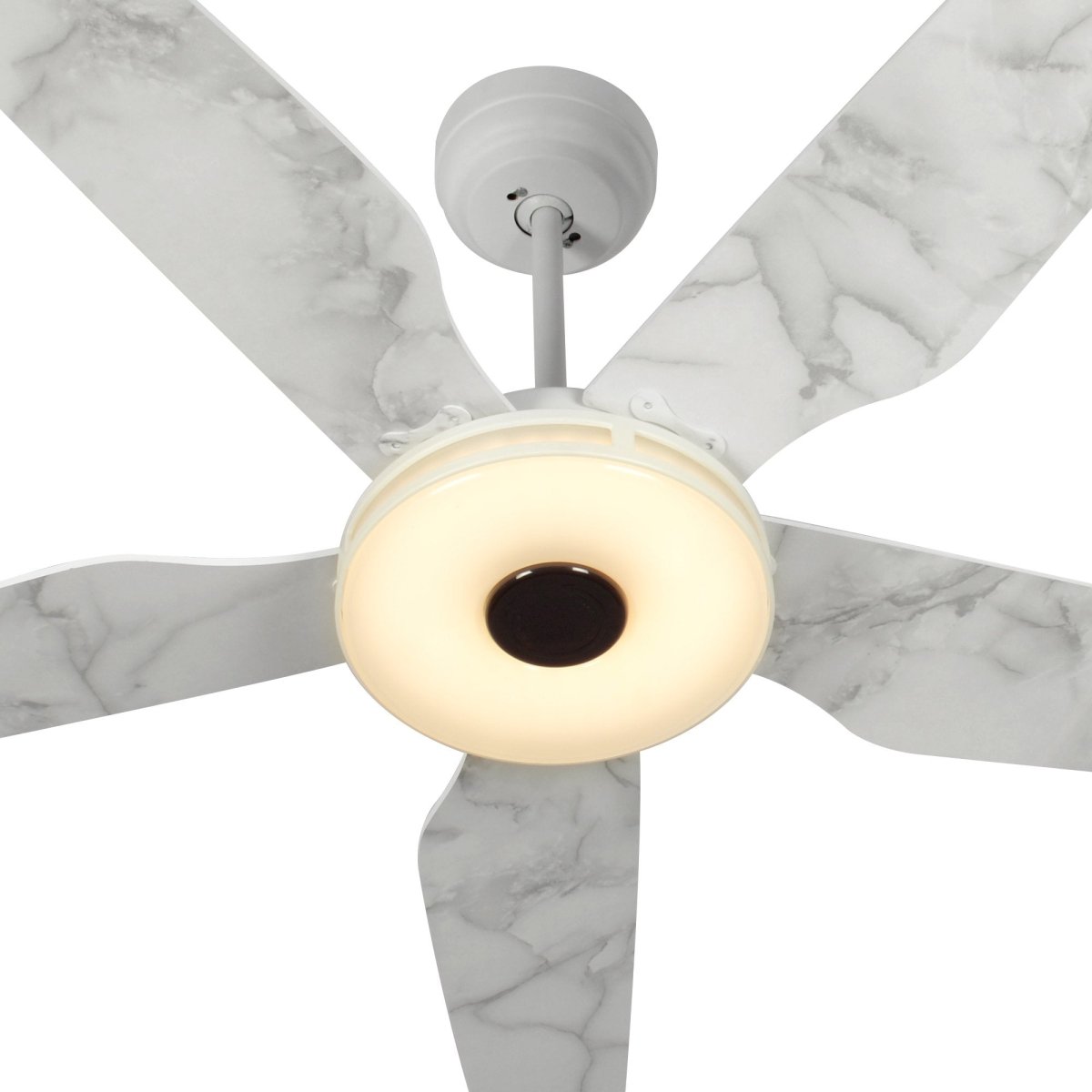 ELIRA 56 inch 5 - Blade Smart Ceiling Fan with LED Light & Remote - LEDMyPlace