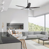 ELIRA 56 inch 5 - Blade Smart Ceiling Fan with Remote & LED Light - LEDMyPlace