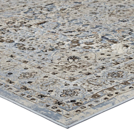Elqenna Ornate Vintage Floral Turkish 5x8 Area Rug - BUILDMYPLACE