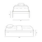 Elsie Twin Bed Frame - BUILDMYPLACE