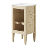 Elysian 18" Wood Bathroom Vanity - BUILDMYPLACE