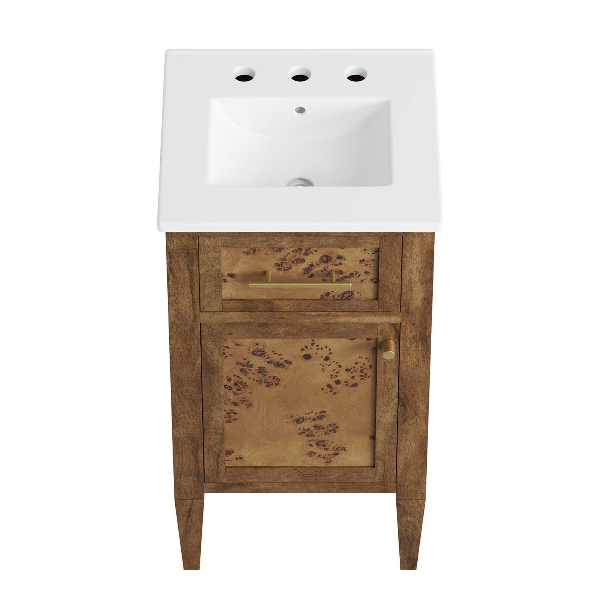 Elysian 18" Wood Bathroom Vanity - BUILDMYPLACE