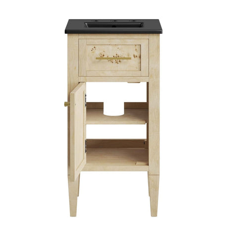 Elysian 18" Wood Bathroom Vanity - BUILDMYPLACE